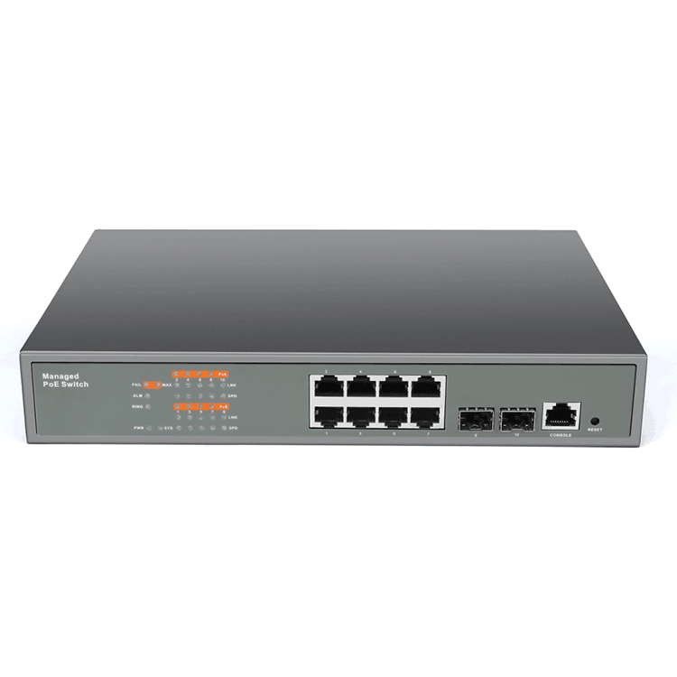 Managed 8Port Gigabit POE Switch